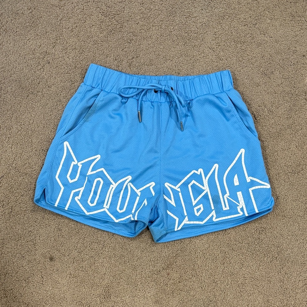 YoungLA Blue Men's Shorts